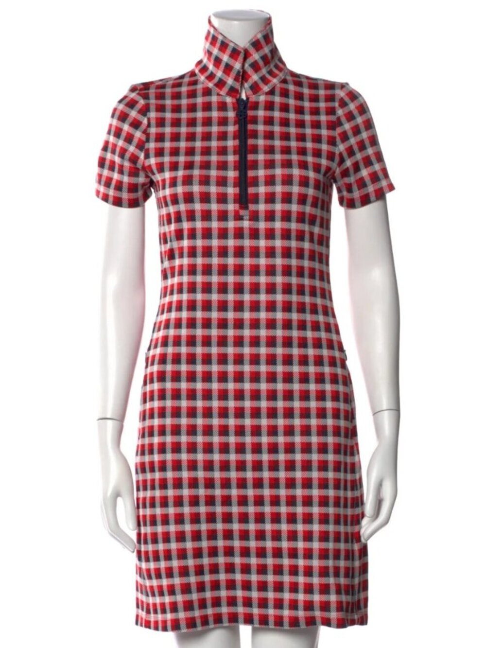Tory Burch Performance Jacquard Dress + Matching Visor